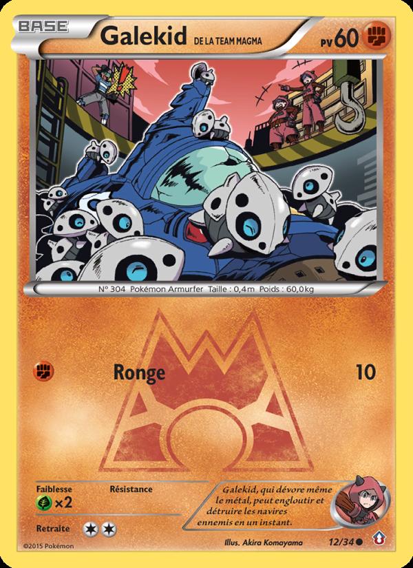 Galekid de la Team Magma card