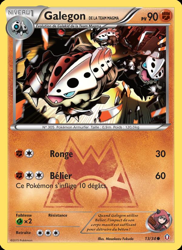 Galegon de la Team Magma card