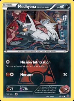Medhyèna de la Team Magma card