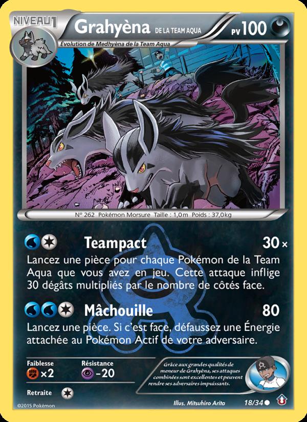 Grahyèna de la Team Aqua card