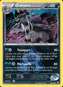 Grahyèna de la Team Aqua card