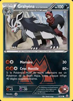 Grahyèna de la Team Magma card