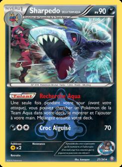 Sharpedo de la Team Aqua card