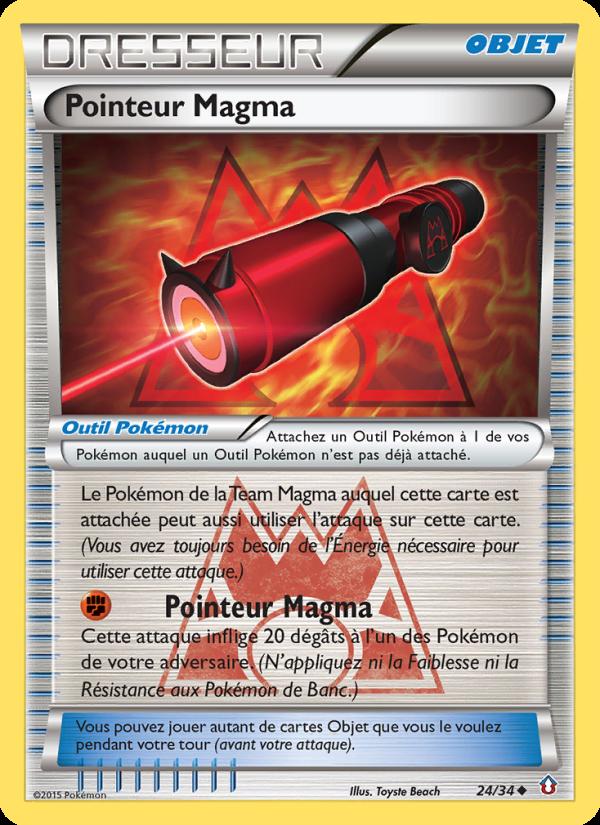 Pointeur Magma card