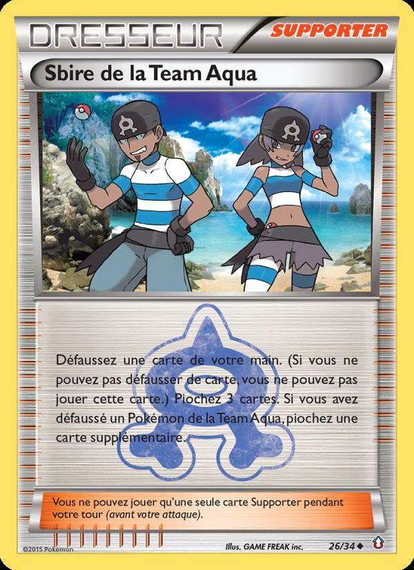 Sbire de la Team Aqua card