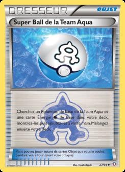 Super Ball de la Team Aqua card