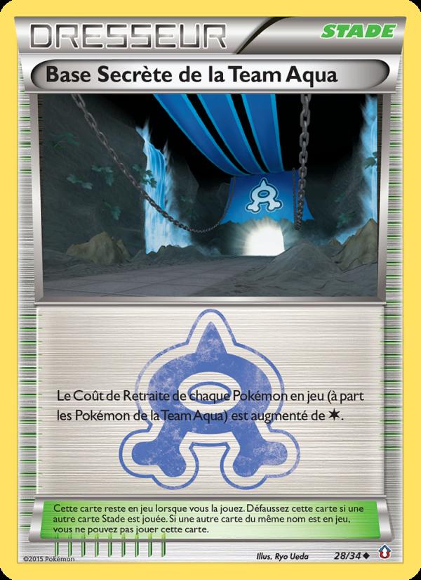 Base Secrète de la Team Aqua card