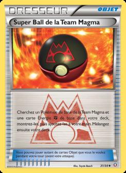 Super Ball de la Team Magma card