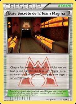 Base Secrète de la Team Magma card