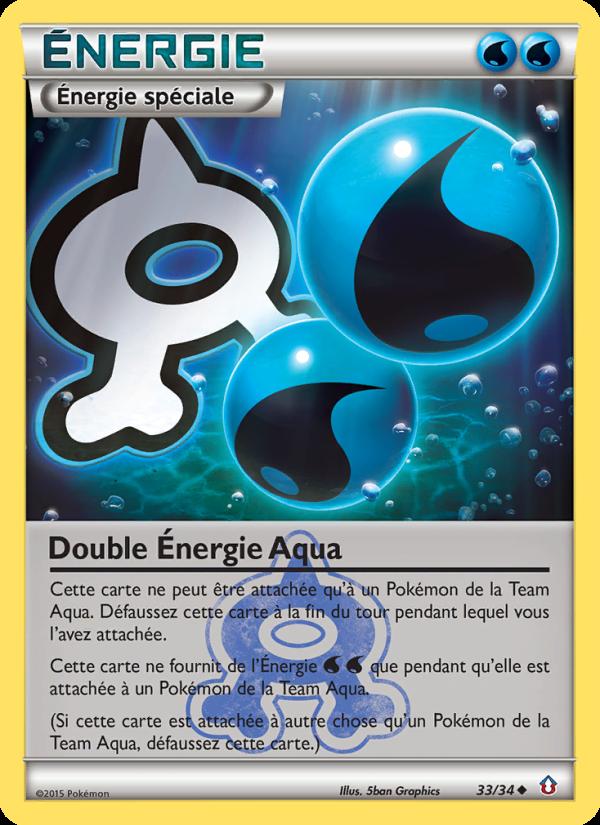 Double Énergie Aqua card