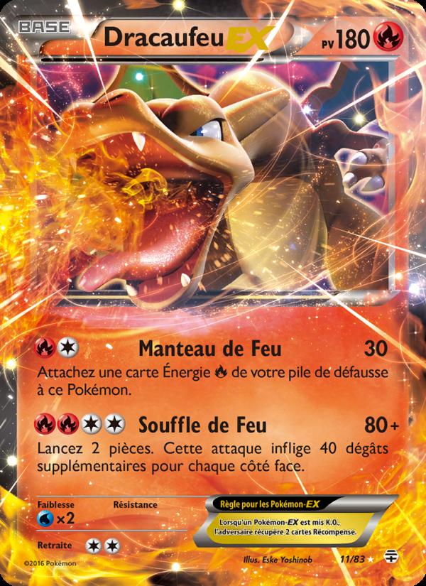 Dracaufeu-EX card