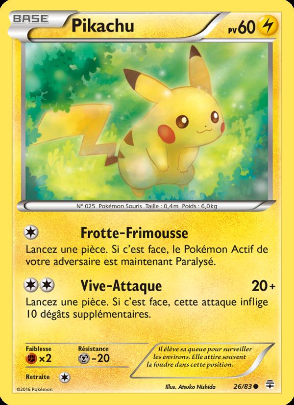 Pikachu card