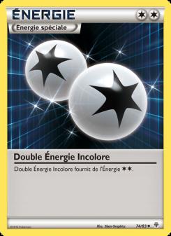 Double Énergie Incolore card