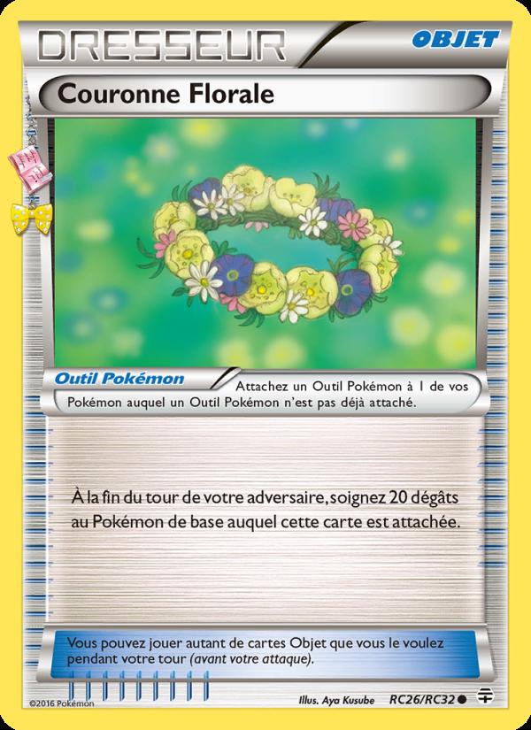 Couronne Florale card