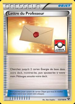 Lettre du Professeur card