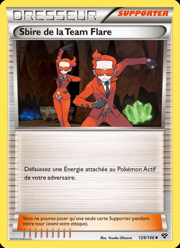 Sbire de la Team Flare card