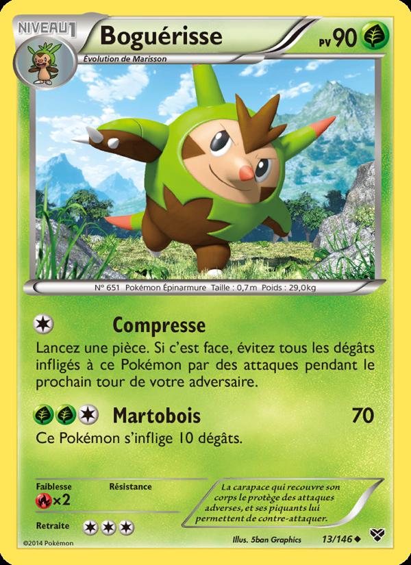 Boguérisse card