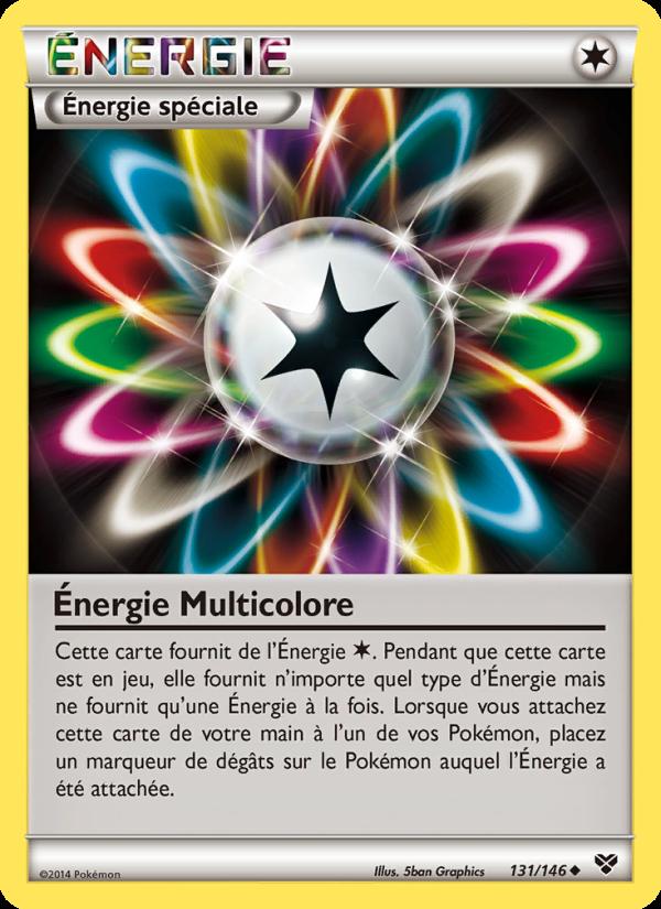 Énergie Multicolore card