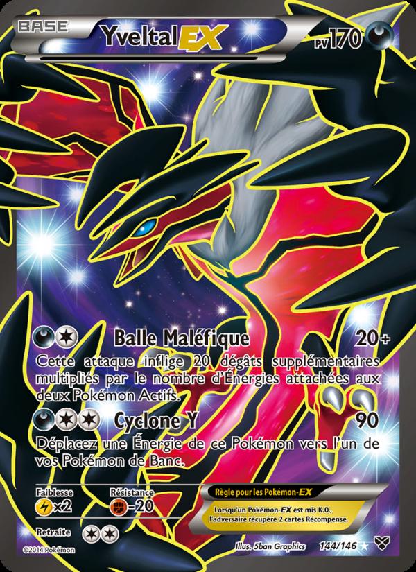 Yveltal EX card