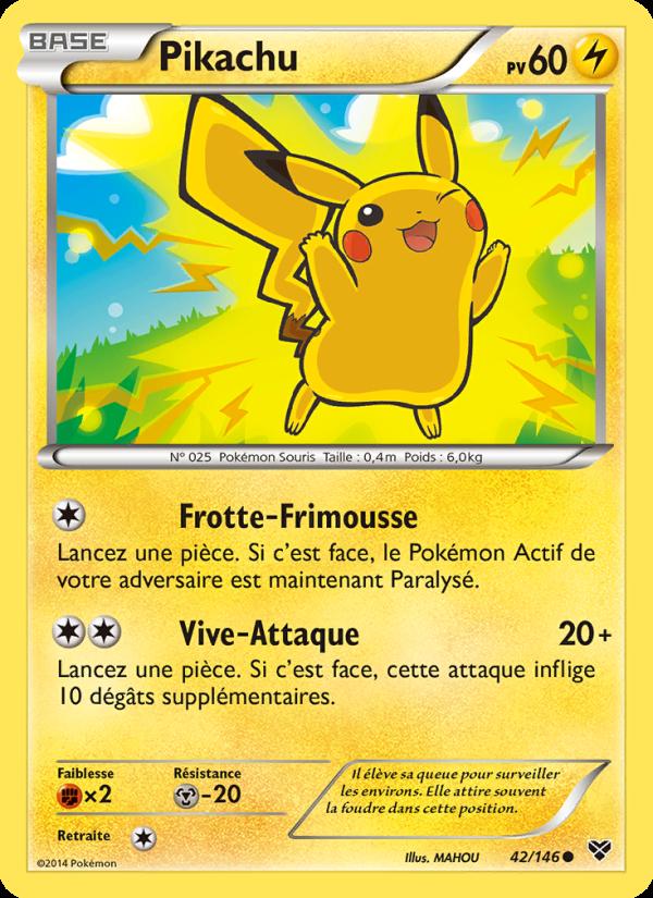 Pikachu card