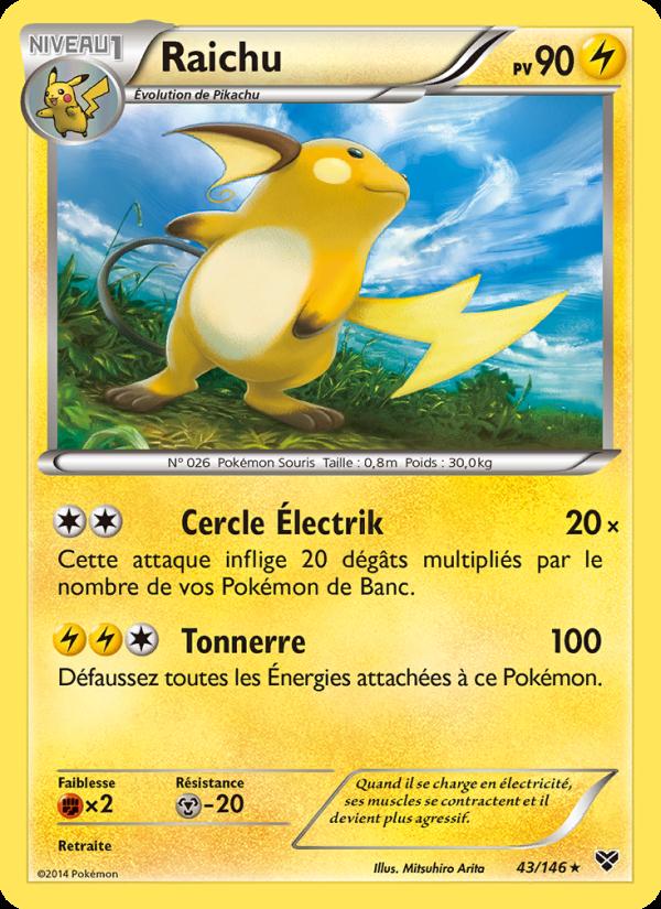 Raichu card