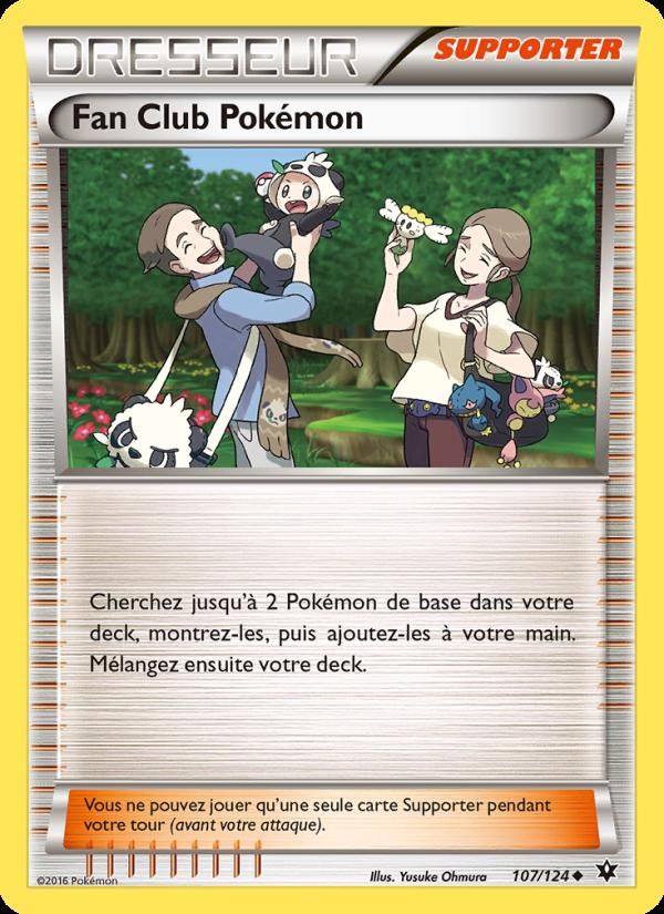 Fan Club Pokémon card