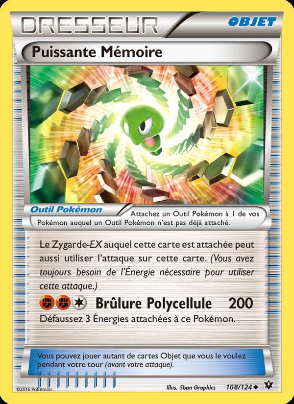 Puissante Mémoire card