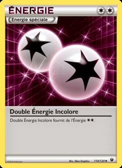 Double Énergie Incolore card