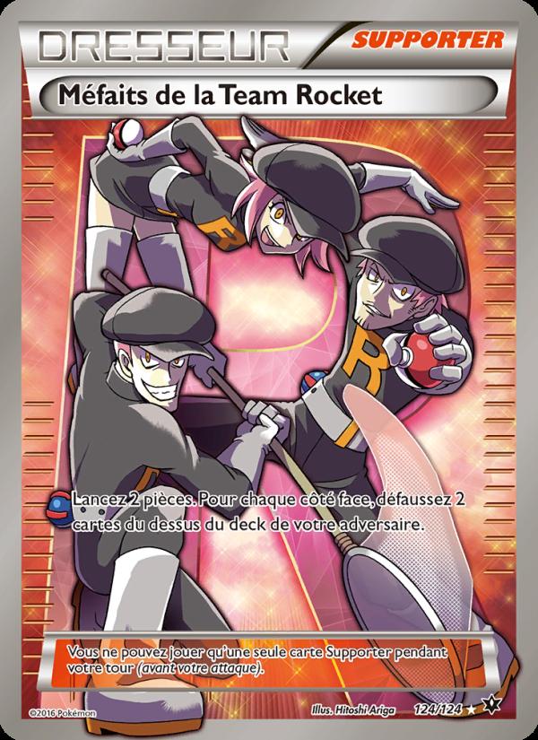 Méfaits de la Team Rocket card