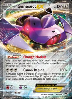 Genesect EX card