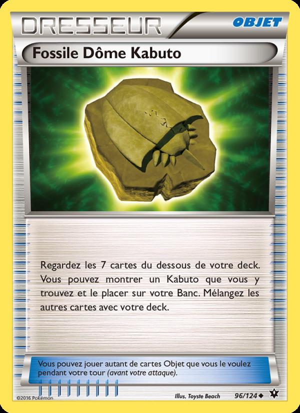 Fossile Dôme Kabuto card