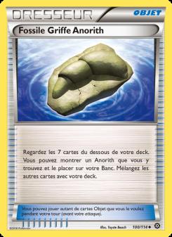 Fossile Griffe Anorith card