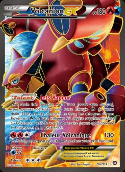 Volcanion EX card