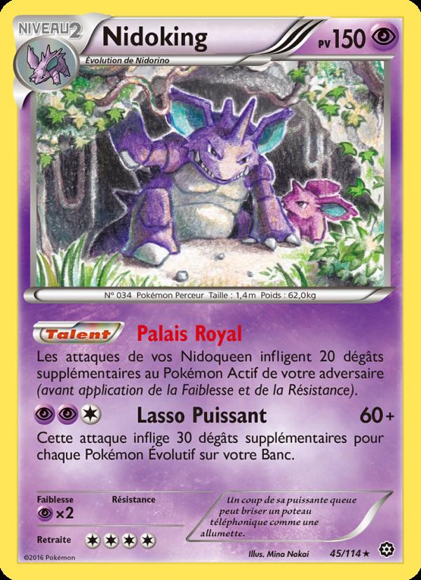 Nidoking card
