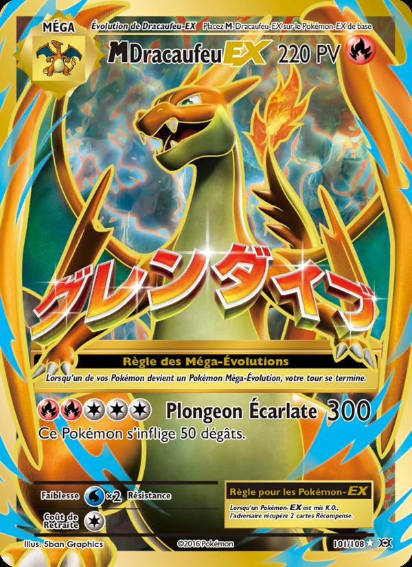 M-Dracaufeu EX card
