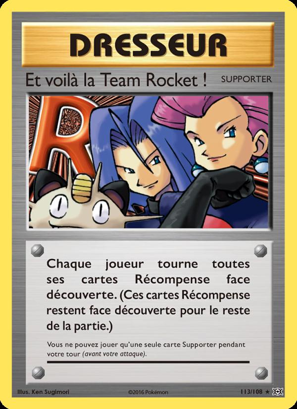 Et voilà la Team Rocket ! card