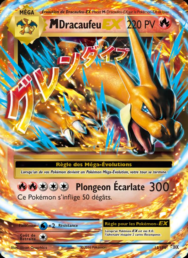 M-Dracaufeu EX card