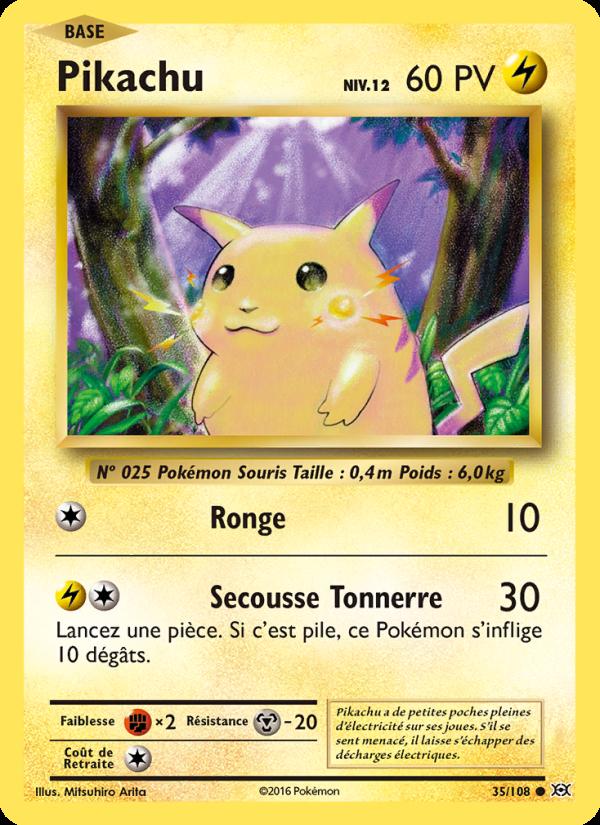 Pikachu card