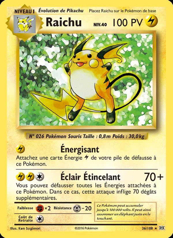 Raichu card
