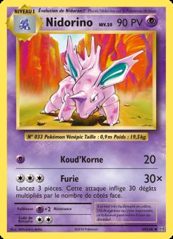Nidorino card