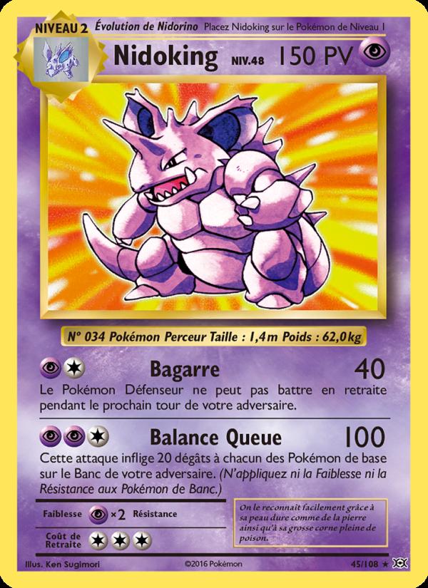 Nidoking card