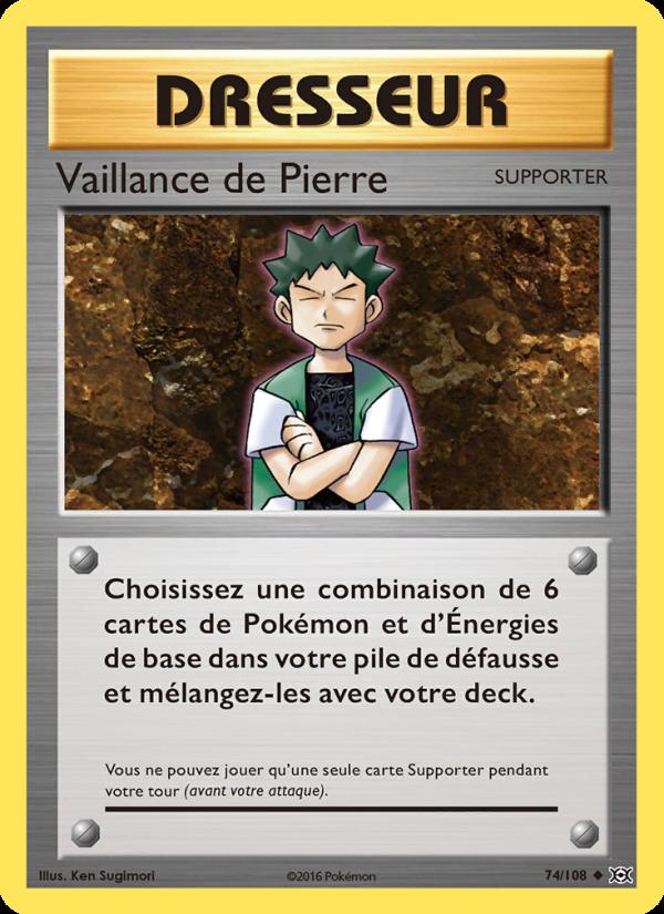 Vaillance de Pierre card