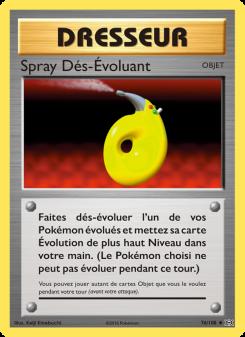 Spray Dés-Évoluant card