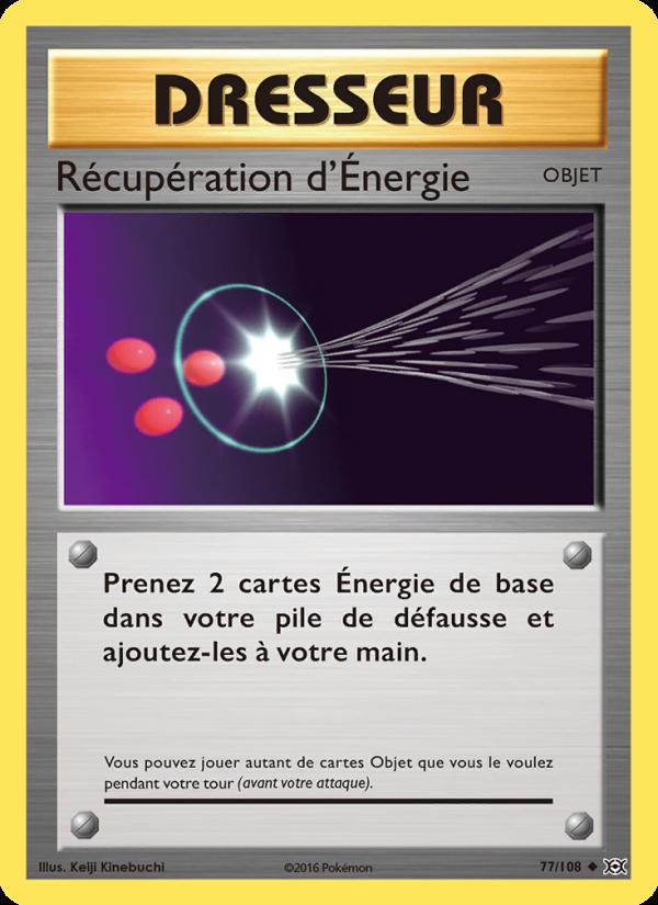 Récupération d'Énergie card