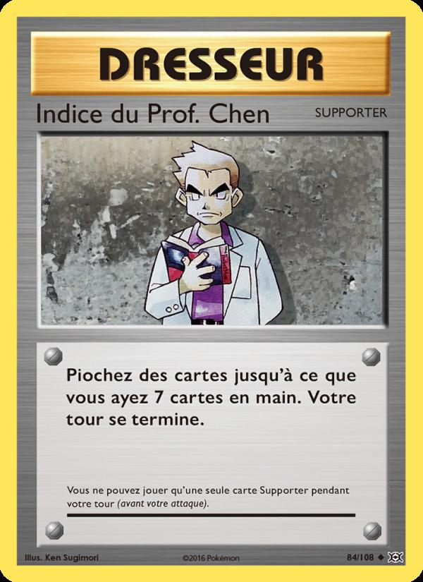 Indice du Prof. Chen card