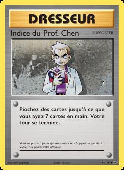 Indice du Prof. Chen card