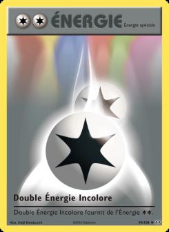 Double Énergie Incolore card