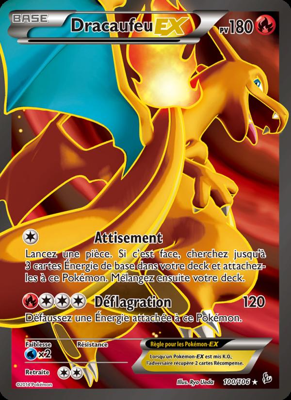 Dracaufeu EX card
