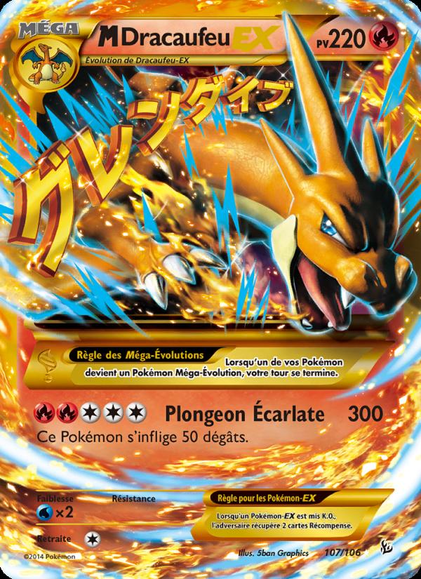 M-Dracaufeu EX card