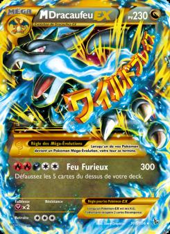 M-Dracaufeu EX card